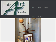 Tablet Screenshot of guthrieartcenter.org